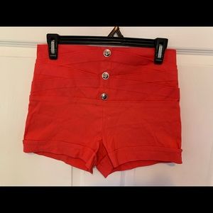 High waisted shorts